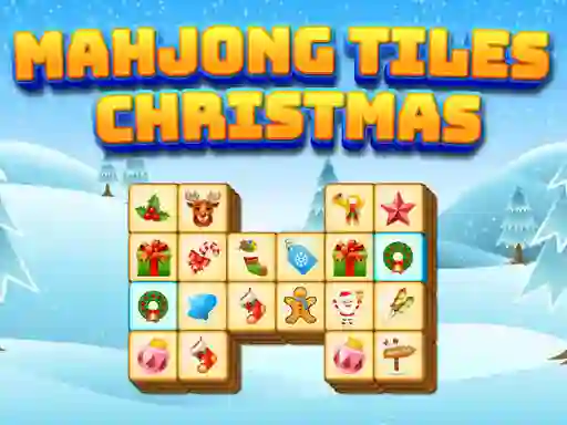 Mahjong Tiles Christmas เกมออนไลน์
