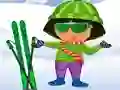 Dora Ski Dress up เกมออนไลน์