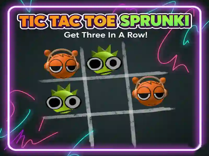 Tic Tac Toe Sprunki เกมออนไลน์