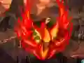 Volcanic Land Phoenix Bird Escape เกมออนไลน์
