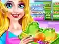 Supermarket Girl Cleanup เกมออนไลน์