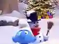 Smurfy Snowballs เกมออนไลน์