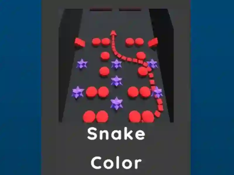 Snake Color เกมออนไลน์