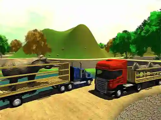 Offroad Animal Truck Transport Simulator 2020 เกมออนไลน์