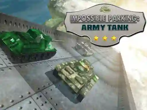 Impossible Parking: Army Tank เกมออนไลน์