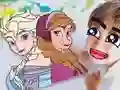 Coloring Book: Frozen เกมออนไลน์