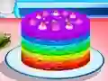 Cooking Rainbow Cake เกมออนไลน์