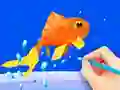 Coloring Book: Fish เกมออนไลน์