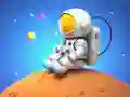 Coloring Book: Spaceman Sitting เกมออนไลน์