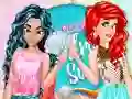 Jasmine and Ariel Wardrobe Swap เกมออนไลน์