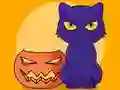 Coloring Book: Halloween Cat เกมออนไลน์