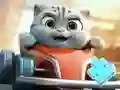 Jigsaw Puzzle: Cat Racing Driver เกมออนไลน์