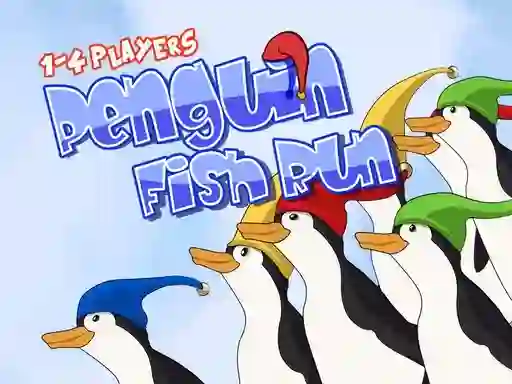Penguin Fish Run เกมออนไลน์