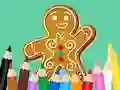Coloring Book: Gingerbreads เกมออนไลน์