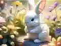 Jigsaw Puzzle: Sunny Forest Rabbit เกมออนไลน์