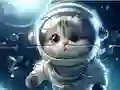 Jigsaw Puzzle: Astronaut-Cat เกมออนไลน์