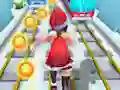 Subway Santa Princess Runner เกมออนไลน์