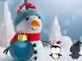 Christmas Snowman Garden Escape เกมออนไลน์