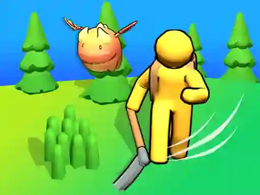 Dino Grass Island เกมออนไลน์