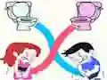 Toilet Rush Race: Pee Master เกมออนไลน์