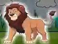 Giant Lion Escape เกมออนไลน์