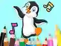 Coloring Book: Dancing Penguin เกมออนไลน์