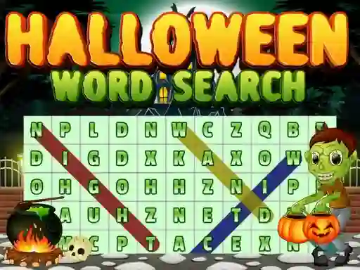 Halloween Words Search เกมออนไลน์