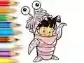 Coloring Book: Monster Costume Girl เกมออนไลน์