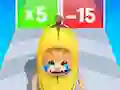 Epic Banana Run: Merge Master เกมออนไลน์