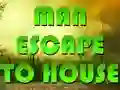 Man Escape To House เกมออนไลน์
