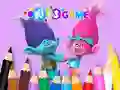 Coloring Book: Cute Troll เกมออนไลน์
