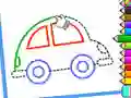 Toddler Drawing: Cute Car เกมออนไลน์