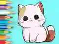 Coloring Book: Cute Kitten เกมออนไลน์
