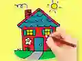 Coloring Book: Dream House เกมออนไลน์