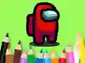 Coloring Book: Among Us เกมออนไลน์