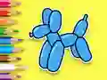 Coloring Book: Balloon Puppy เกมออนไลน์