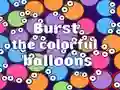 Burst the Colorful Balloons เกมออนไลน์
