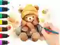 Coloring Book: Autumn Bear เกมออนไลน์