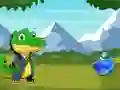 Crocodile Reach the Pond เกมออนไลน์