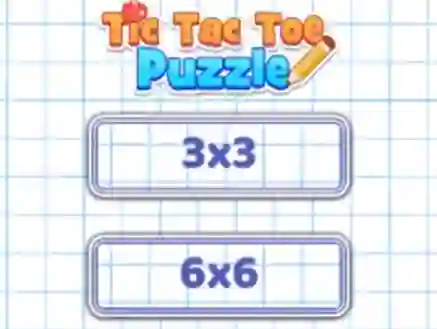 Tic Tac Toe Puzzle เกมออนไลน์