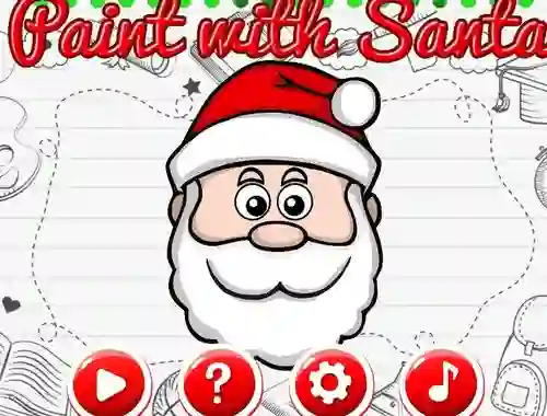 Paint With Santa เกมออนไลน์