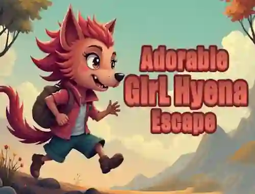 Adorable Girl Hyena Escape เกมออนไลน์