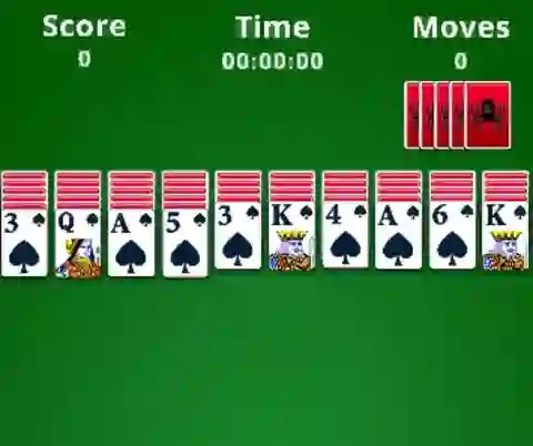Spider Solitaire เกมออนไลน์