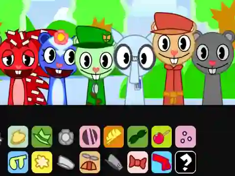 Happy Sprunk Friends เกมออนไลน์