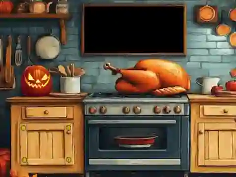 Thanksgiving Cage Break เกมออนไลน์