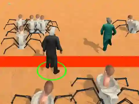 Cameraman vs Skibidi Survival เกมออนไลน์