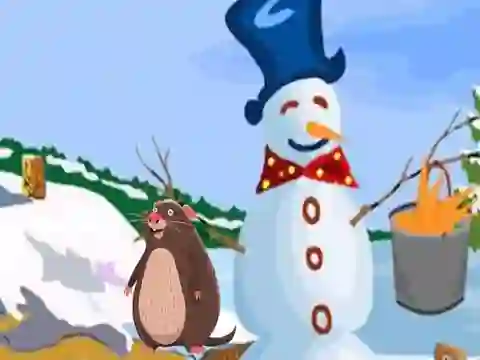 Couple Escape from Snowy Land เกมออนไลน์