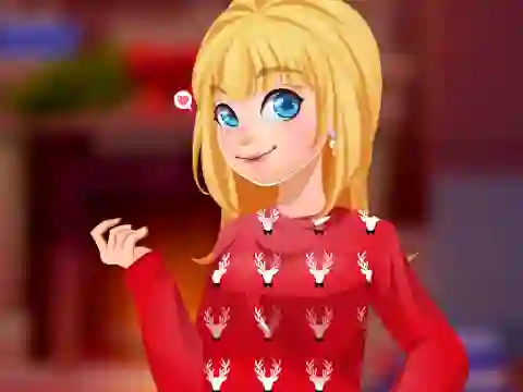 Blonde Sofia: Christmas Party เกมออนไลน์