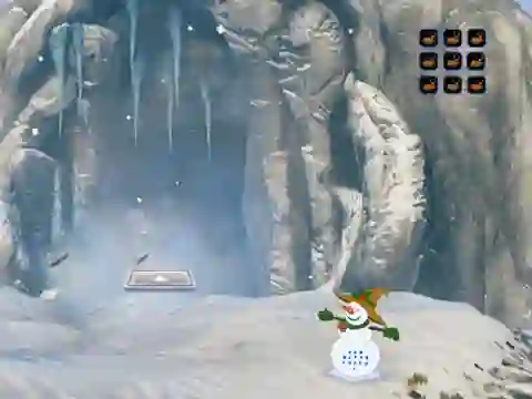 Help the Frozen Santa เกมออนไลน์