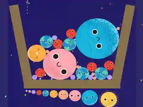 Merge Planets เกมออนไลน์